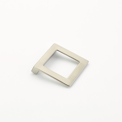 Finestrino 1-1/4 Inch Center to Center Satin Nickel Cabinet Pull
