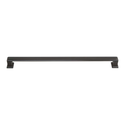 Sutton Place 11-5/16 Inch Center to Center Modern Bronze Cabinet Pull