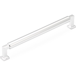 Haniburton 8 Inch Center to Center Polished Chrome Cabinet Pull