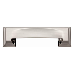 Sutton Place 3 Inch Center to Center Brushed Nickel Cabinet Cup Pull