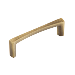 Italian Contemporary 4 Inch Center to Center Light Bronze Cabinet Pull