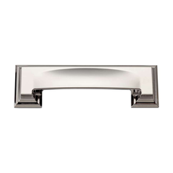 Sutton Place 3 Inch Center to Center Polished Chrome Cabinet Cup Pull