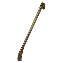 Italian Contemporary 6 Inch Center to Center Light Bronze Cabinet Pull
