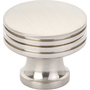 Brushed Nickel 1-1/4" dia