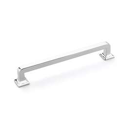 Menlo Park 6 Inch Center to Center Polished Chrome Cabinet Pull