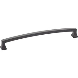 Menlo Park 8 Inch Center to Center Arched Matte Black Cabinet Pull