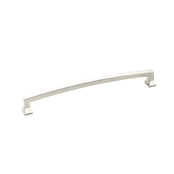 Menlo Park 8 Inch Center to Center Polished Nickel Cabinet Pull