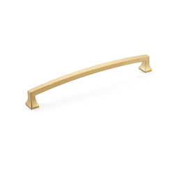 Menlo Park Arched Pull 8 inch Center to Center Signature Satin Brass