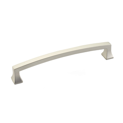 Menlo Park 6 Inch Center to Center Satin Nickel Cabinet Pull