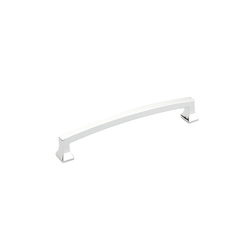 Menlo Park 6 Inch Center to Center Polished Chrome Cabinet Pull