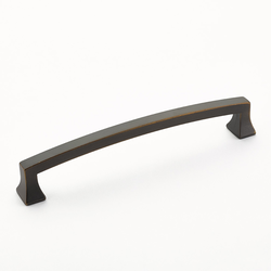 Menlo Park 6 Inch Center to Center Ancient Bronze Cabinet Pull