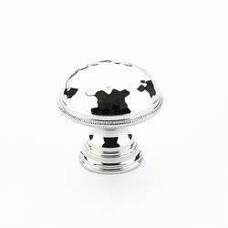Atherton 1-1/4 Inch Diameter Polished Chrome Cabinet Knob