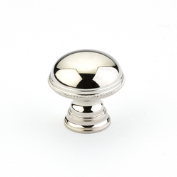 Atherton 1-1/4 Inch Diameter Polished Nickel Cabinet Knob