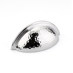 Atherton 3 Inch Center to Center Polished Chrome Cabinet Cup Pull