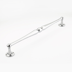 Atherton 15 Inch Center to Center Polished Chrome Cabinet Pull