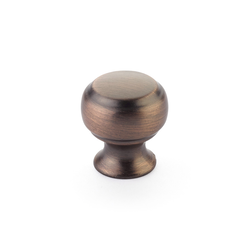 Cabriole Knob 1-1/8 inch Diameter Empire Bronze