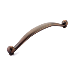 Cabriole Pull 13 inch Center to Center Empire Bronze
