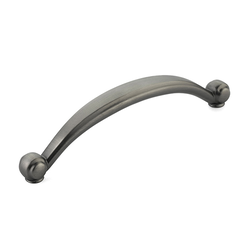 Cabriole Pull 6 inch Center to Center Antique Nickel