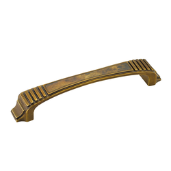 Cadence 5-1/2 Inch Center to Center Tiger Penshell, Estate Dover Cabinet Pull