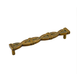 Cadence 5-1/2 Inch Center to Center Tiger Penshell, Estate Dover Cabinet Pull