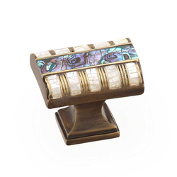 Fair Isle 1-1/4 Inch Diameter Aged Dover Cabinet Knob