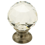 Clear Crystal/Satin Nickel