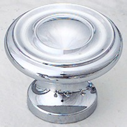 Colonial 1-1/4 Inch Diameter Polished Chrome Cabinet Knob