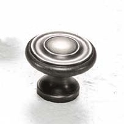 Colonial 1-1/4 Inch Diameter Antique Nickel Cabinet Knob