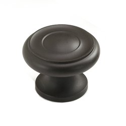 Colonial 1-1/2 Inch Diameter Oil Rubbed Bronze Cabinet Knob