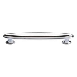 Austen 5-1/16 Inch Center to Center Polished Chrome Cabinet Pull