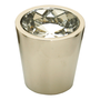 Clear Crystal/Polished Nickel