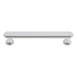 Dickinson 5-1/16 Inch Center to Center Polished Chrome Cabinet Pull
