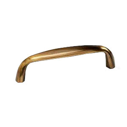 Solid Brass Traditional Designs 6 Inch Center to Center Antique Brass Cabinet Pull