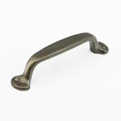 Country 4 Inch Center to Center Antique Nickel Cabinet Pull