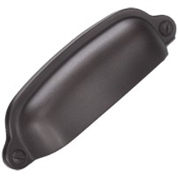 Country 3 Inch Center to Center Oil Rubbed Bronze Cabinet Pull