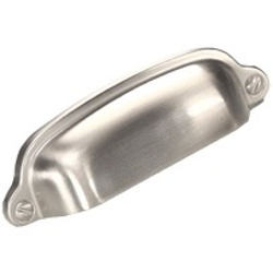 Country 3 Inch Center to Center Satin Nickel Cabinet Pull