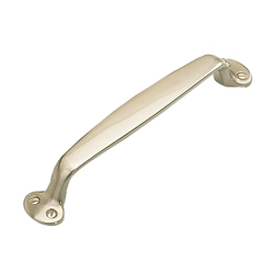 Solid Brass Traditional Designs 6 Inch Center to Center Satin Nickel Cabinet Pull