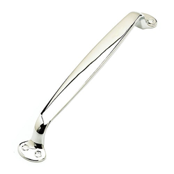 Solid Brass Traditional Designs 12 Inch Center to Center Polished Chrome Cabinet Pull