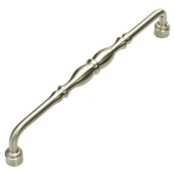 Colonial 12 Inch Center to Center Satin Nickel Cabinet Pull