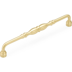 Colonial 12 Inch Center to Center Satin Brass Appliance Pull