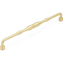Colonial 15 Inch Center to Center Satin Brass Appliance Pull
