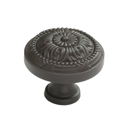 Versailles Forged Solid Brass 1-1/2 Inch Diameter Oil Rubbed Bronze Cabinet Knob