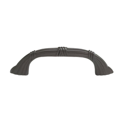 Versailles Forged Solid Brass 3-1/2 Inch Center to Center Oil Rubbed Bronze Cabinet Pull