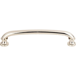 Shelley 5-1/16 Inch Center to Center Polished Nickel Cabinet Pull