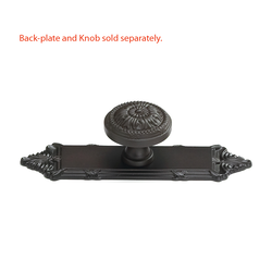 Versailles Forged Solid Brass 1-1/2 Inch Diameter Oil Rubbed Bronze Back-plate