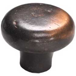Mountain 1-5/8 Inch Diameter Antique Bronze Cabinet Knob