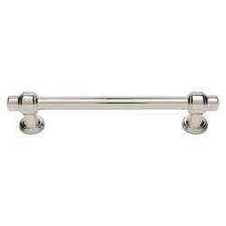 Bronte 5-1/16 Inch Center to Center Polished Nickel Cabinet Pull