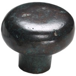 Mountain 1-5/8 Inch Diameter Verde Imperiale Cabinet Knob