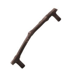 Mountain 4 Inch Center to Center Antique Bronze Cabinet Pull