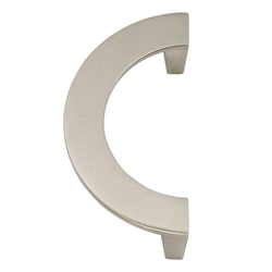 Roundabout 3 Inch Center to Center Brushed Nickel Cabinet Pull